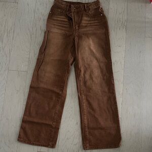 [NEW] Cider Brown Flare & Wide Leg Jeans
